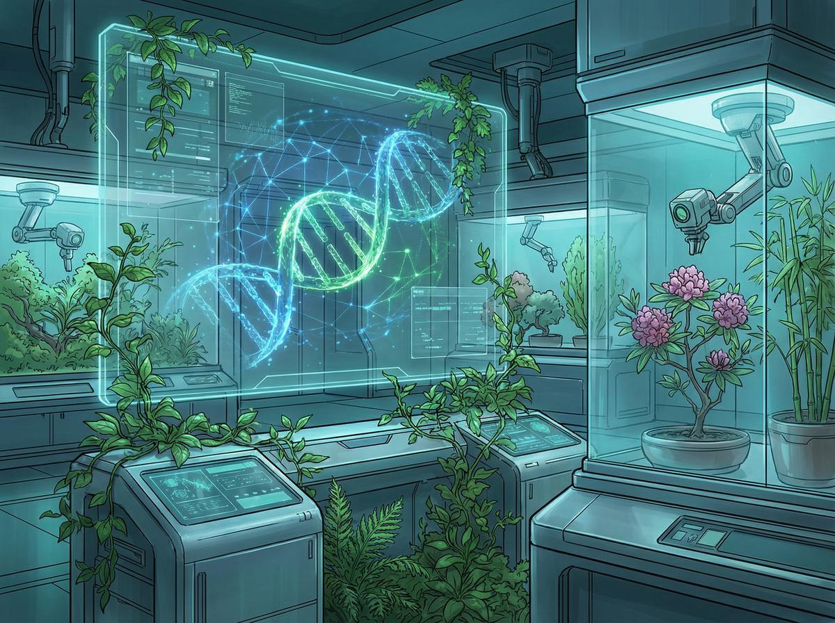 蓝导航 AI植物视频剪辑