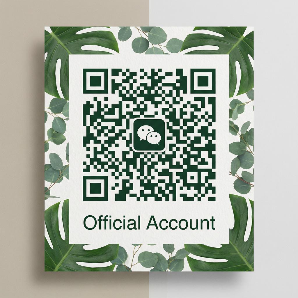 蓝导航公众号二维码